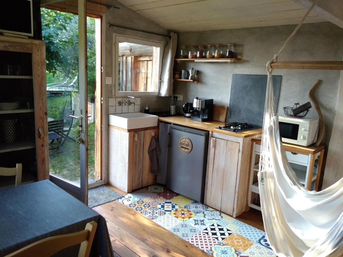La cabane en bois Villemur-sur-Tarn Exterior foto